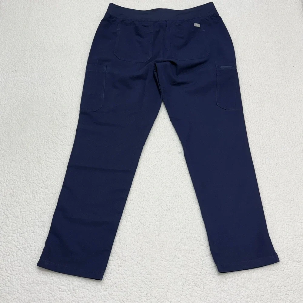 FIGS Mens Technical Collection Navy Blue Cargo Scrub Pants W22SW2023‎ Size L